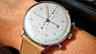 Junghans Max Bill Chronoscope Review [upl. by Wichman553]