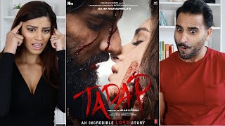 TADAP TRAILER REACTION  AHAN SHETTY  TARA SUTARIA  Magic Flicks [upl. by Eliak]