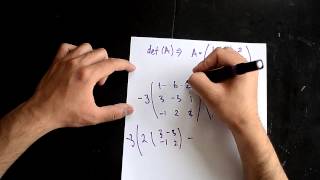 Finding the determinant of a 4x4 matrix [upl. by Aicilef]