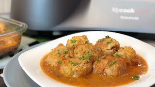 ALBÓNDIGAS EN SALSA en TAURUS MYCOOK TOUCH [upl. by Cargian664]