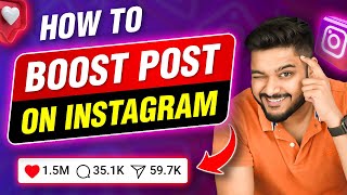 How to Boost Post on Instagram  Instagram Boost Post  Social Seller Academy [upl. by Ahsyek432]