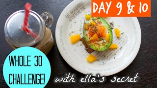 Whole 30 Day 9amp10 Smoothie amp Avocado Recipe [upl. by Lydell442]