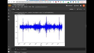 FTSE Price Analysis with Python rlanguagestatistics ftse100 [upl. by Dlared]