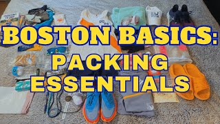 The Ultimate Boston Marathon Packing List  2024 Boston Marathon Basics [upl. by Laertnom]