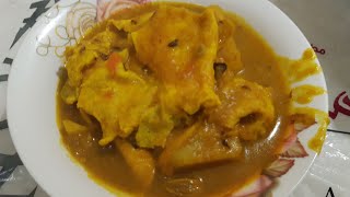 aloo anda amlet ki sabji asan tarika sa ghar pai banaya food desifood indianfood youtube recipe [upl. by Vivie]