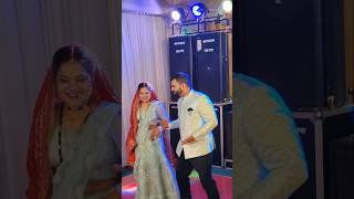 Groom Rocking Performance ❤️ sangeet couple dance shorts [upl. by Ilyk]