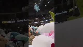 WORLD RECORD TEDDY BEAR TOSS 🐻 toys [upl. by Seitz881]