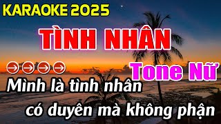 Tình Nhân Karaoke Tone Nữ Karaoke Hoàng Giang 62 [upl. by Dachy]