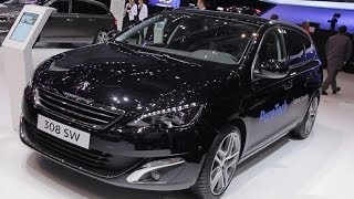 Peugeot 308 SW  Salon Auto Genève 2014 [upl. by Crifasi672]