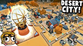 HUGE DESERT WILD WEST COLONY  The Colonists Gameplay [upl. by Jennifer]