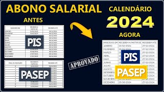 PIS PASEP Abono Salarial de 141200 em 2024 com NOVO CALENDÁRIO de PAGAMENTO  Como saber se tenho [upl. by Kahcztiy]