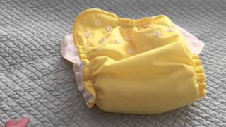 Apple Cheeks Cloth Diaper Review [upl. by Clem]