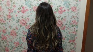 MATIZEI MEU CABELO COM VIOLETA GENCIANA OLHA NO QUE DEU [upl. by Lorrin]