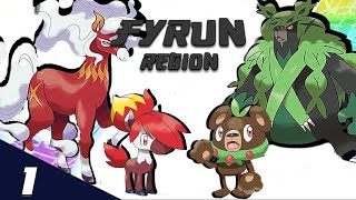 Complete Pokedex  Fyrun Pokemon Region [upl. by Savinirs]