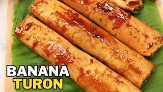 Banana Turon with Langka like SM [upl. by Namad]