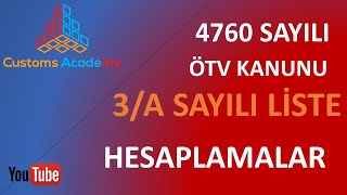 Mithat Uğur YETİŞKİN  ÖTV 3A SAYILI LİSTE BiraŞarapDiğer İçkiler HESAPLAMALARI YENİ [upl. by Jesher]