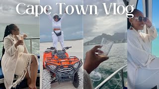 Travel Vlog Champagne Cruise Quad Biking at the Dunes Cape Wheel and more [upl. by Krein]