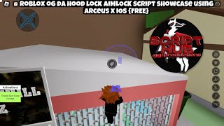 OPNEW ROBLOX BEST DA HOOD AIMLOCK SCRIPT GUI PASTEBIN WORKS ON MOBILE  PC Arceus X IOS [upl. by Nathanael]