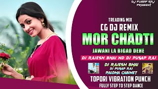 मोर चढ़ती जवानी ला बिगड़ देह  Mor Chadti Jawani La Cg Topori Vibrate Dj Rajesh Nd Dj Pusap Raj [upl. by Bertle607]