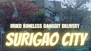 SURIGAO CITY  DRIED BONELESS DELIVERY IN FRONT OF GATEWAY HOTEL [upl. by Sivet268]