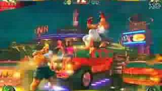 Japanese Street Fighter 4 2008 tournament Sagat vs Ryu [upl. by Imre]