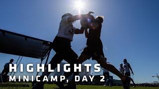 Highlights from Day 2 of Minicamp with Kirk Cousins Stefon Diggs amp More  Minnesota Vikings [upl. by Mosra]