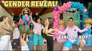 Emotional GENDER REVEAL to My SYRIAN Family 🇵🇭 Boy or Girl 😍 [upl. by Aitnecserc]