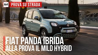 FIAT PANDA IBRIDA 2020  La PROVA SU STRADA e i CONSUMI dell’Utilitaria [upl. by Betti]