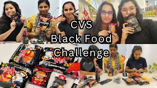 CVS BLACK FOOD CHALLENGE🖤 🇨🇳 China Vlog 🥮 [upl. by Ymarej]