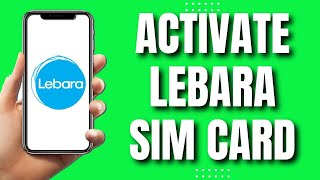 How to Activate Lebara Sim Card Easy amp Quick 2023 [upl. by Yrok391]