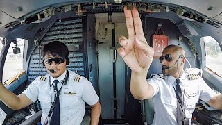 Cockpit View  Landing  H Hasan Aroeboesman Airport Ende ENE [upl. by Eudosia]