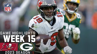 Tampa Bay Buccaneers vs Green Bay Packers Game Highlights  NFL 2023 Week 15 [upl. by Mallorie572]