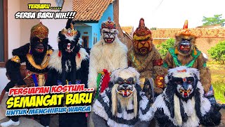 BARU SEMUA  PERSIAPAN HANOMAN GERANDONG SEBELUM PENTAS ❗❗ KUDA LUMPING MSP🔥 BARGOLA TV [upl. by Phillada]