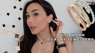 MY 100000 JEWELLERY COLLECTION  Cartier Bvlgari Van Cleef amp Arpels [upl. by Akinert]