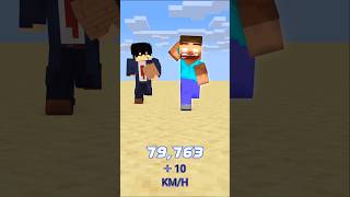 HELP Herobrine Fastest Run friendship shorts trending anime [upl. by Adis]