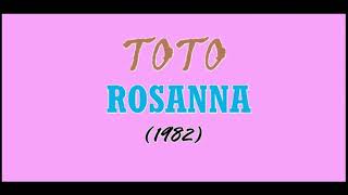 TOTO  Rosanna [upl. by Rima]