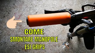 Come Smontare Manopole ESI Grips facilmente senza romperle [upl. by Eyaf]