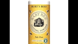 Burts Bees Baby Bee Dusting Powder [upl. by Gavini777]