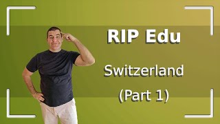 Switzerland Part 1  RIP Edu 🇨🇭 [upl. by Enirac]