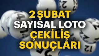 Sayısal Loto Çekiliş Sonuçları 2 Şubat 2019 [upl. by Cilo876]