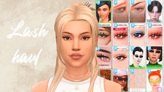 MUST HAVE eyelashes  CC links✨  Sims 4 [upl. by Marabelle610]