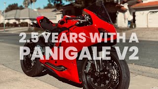 Ducati Panigale V2 Longterm Review [upl. by Ahsilef491]