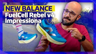 New Balance FuelCell Rebel v4  Primeiras Impressões [upl. by Pfaff]