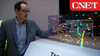 Samsung Shows World’s First Transparent MicroLED 8K Wireless Projector [upl. by Aklam]