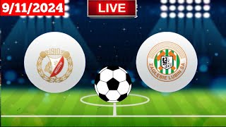 Widzew Łódź vs Zagłębie Lubin  Ekstraklasa  Fifa Score Live Match HD Today [upl. by Bohs]