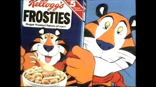 Frosties Advert Tony the Tiger 1981 [upl. by Sidonius]