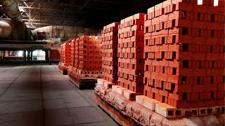 Red Brick manufacturing process  Factory Tour [upl. by Aneras]