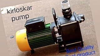 kirloskar water pump 1 Hp [upl. by Keyek]