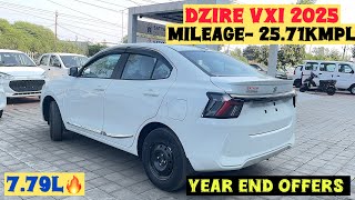 New Dzire VXi 2024 Model  Walk around review with On Road Price [upl. by Eelarak]