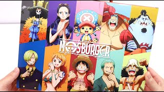 One Piece Lucky Bag Unboxing Mos Burger 2024 [upl. by Fink]